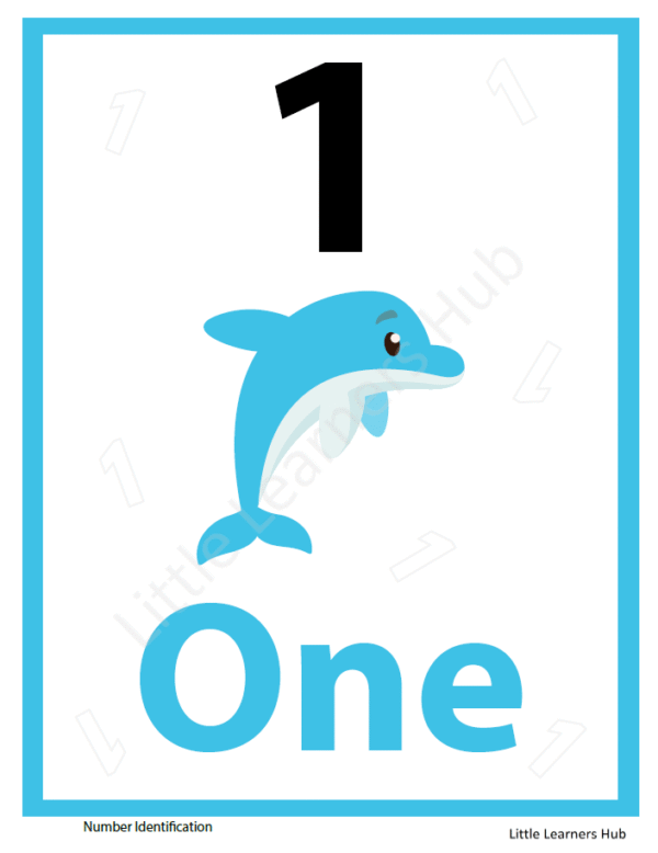 Number Identification Worksheets – Learn Numbers 1 to 20 (21 Printable PDF Pages)