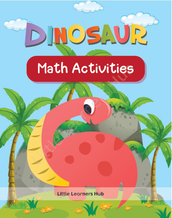 Dinosaur Math Activities – Fun PreK & Kindergarten Worksheets (37 Printable PDF Pages)