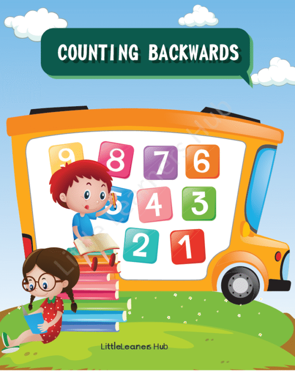 Counting Backwards – Numbers 20 to 1 Worksheets (25 Printable PDF Pages)