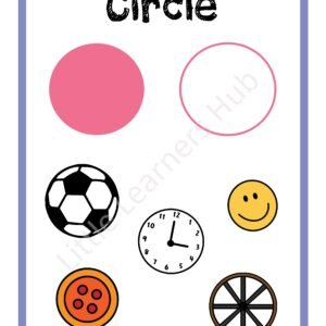 Learn Shapes – 31 Printable Worksheets (Identify, Trace, Match & Color)