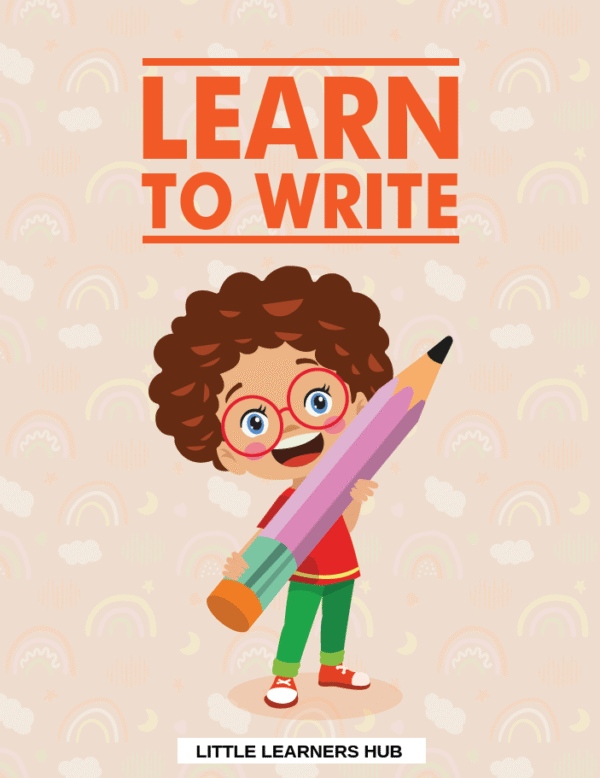 Learn to Write – Tracing & Handwriting Practice for Early Learners (33 Printable PDF Pages)